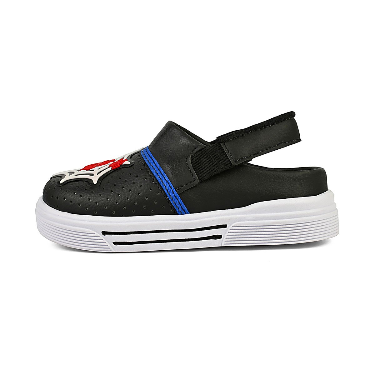 Babuche Menino com Enfeite de Aranha Calçado Infantil Confortável Antiderrapante Gatatuya Preto 5