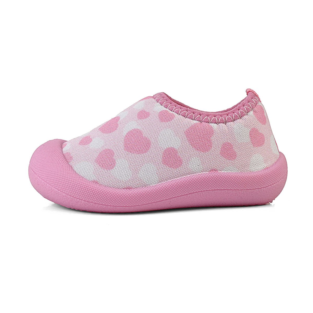 Sapameia Infantil Bebê Menina Rosa Coração Antiderrapante Gatatuya Rosa 4