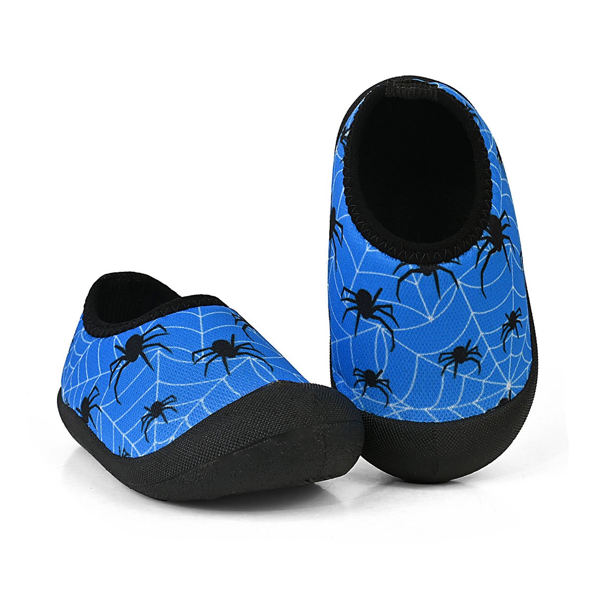 Sapameia Infantil Bebê Menino Azul Aranha Antiderrapante Gatatuya Azul 3