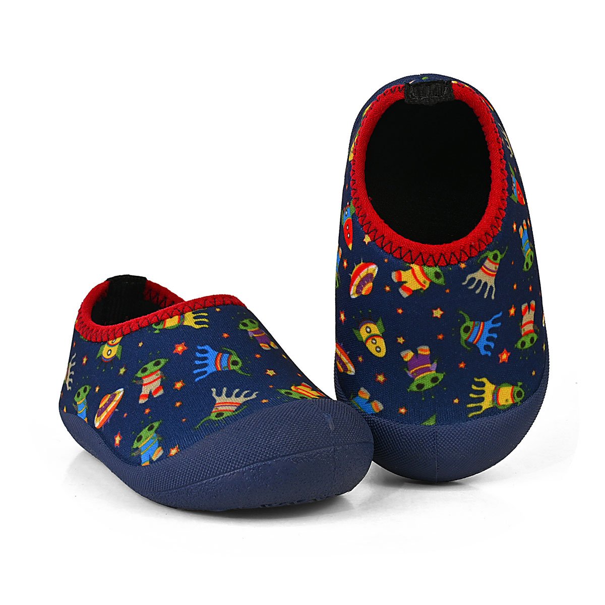 Sapameia Infantil Bebê Menino Azul Marinho Galáxia Antiderrapante Gatatuya Azul Marinho 3
