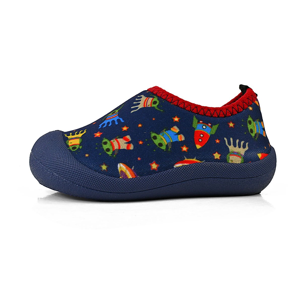 Sapameia Infantil Bebê Menino Azul Marinho Galáxia Antiderrapante Gatatuya Azul Marinho 4