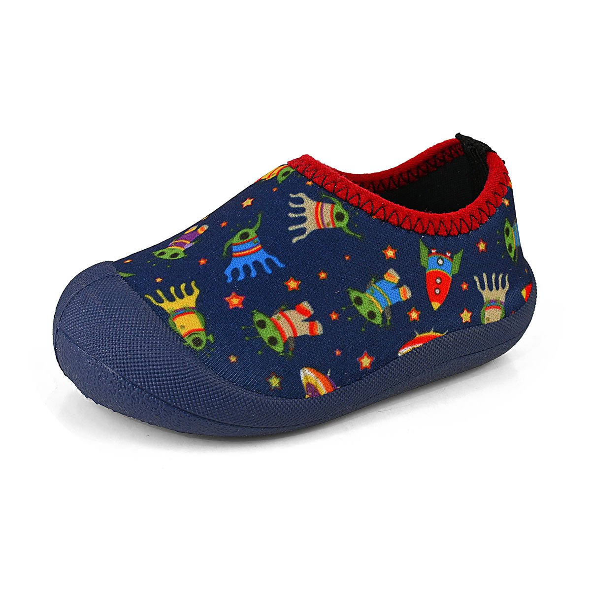 Sapameia Infantil Bebê Menino Azul Marinho Galáxia Antiderrapante Gatatuya Azul Marinho 6