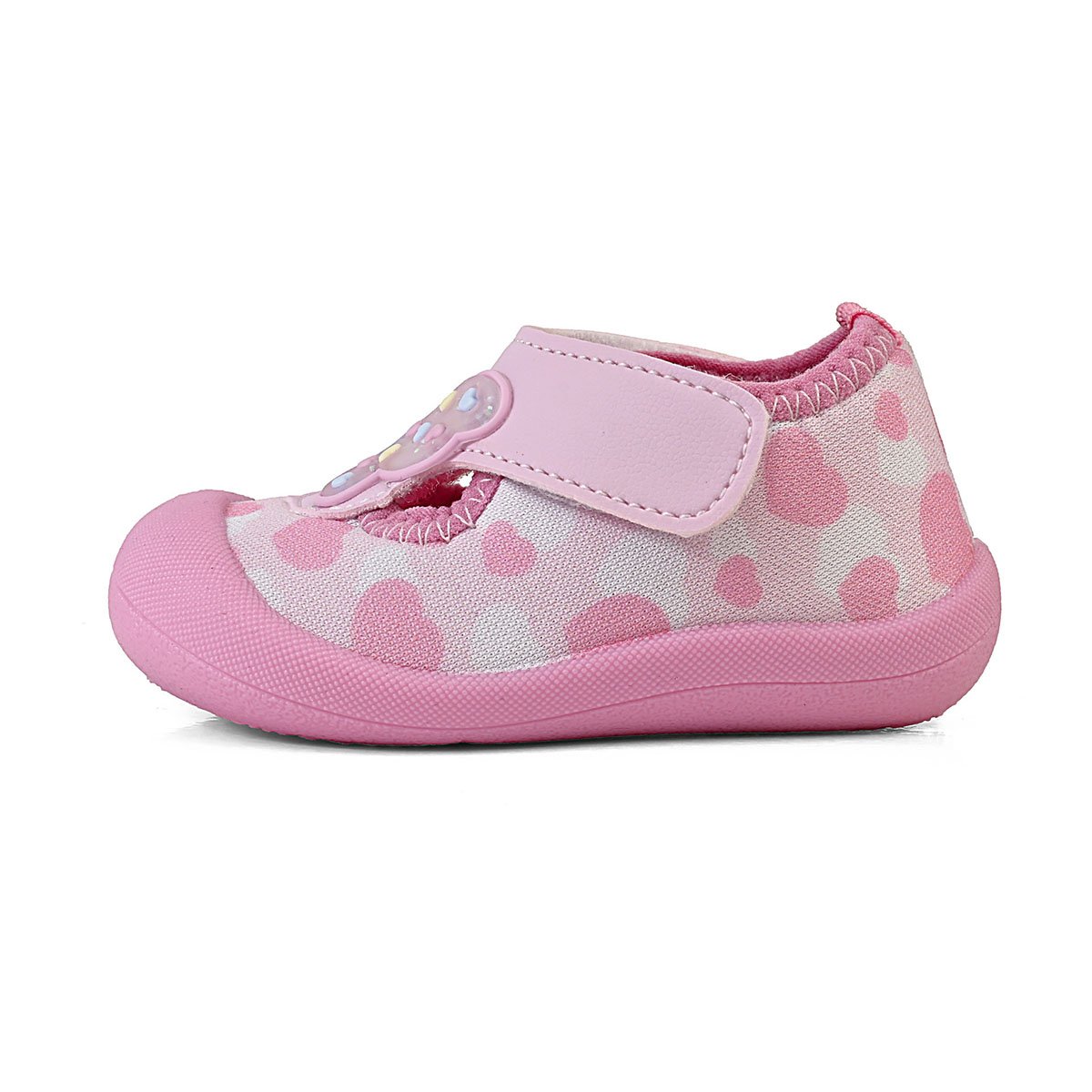 Sapameia Infantil Bebê Menina Rosa Borboleta Gatinho Enfeite Antiderrapante Gatatuya Rosa 4
