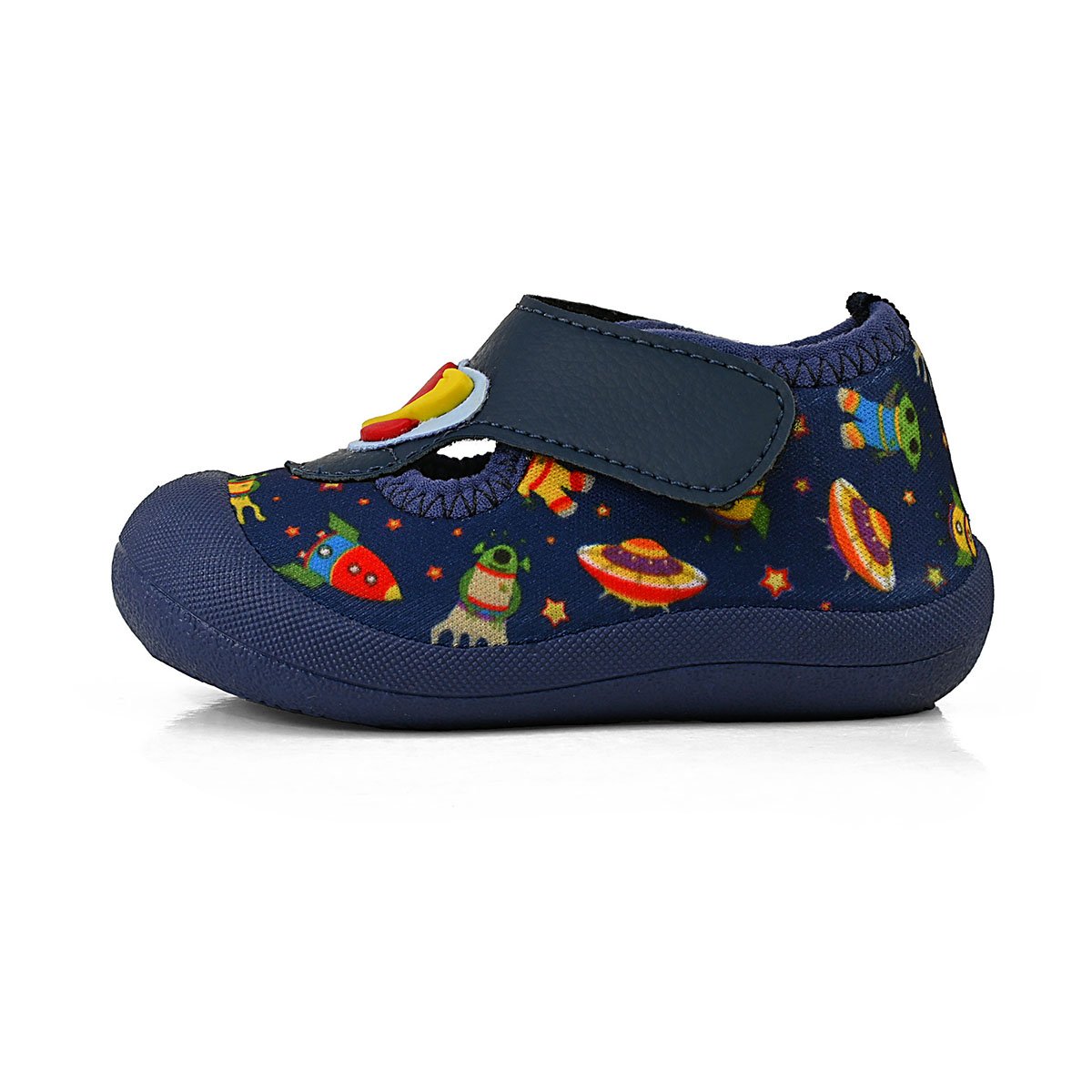 Sapameia Infantil Bebê Menino Marinho Galáxia Enfeite Antiderrapante Gatatuya Azul Marinho 4
