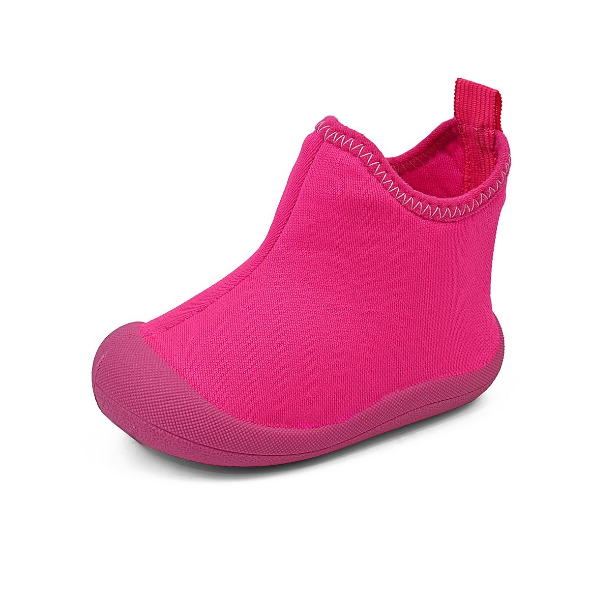 Sapameia Infantil Bebê Menina Pink Cano Alto Inverno Antiderrapante Confortável Gatatuya Rosa 4