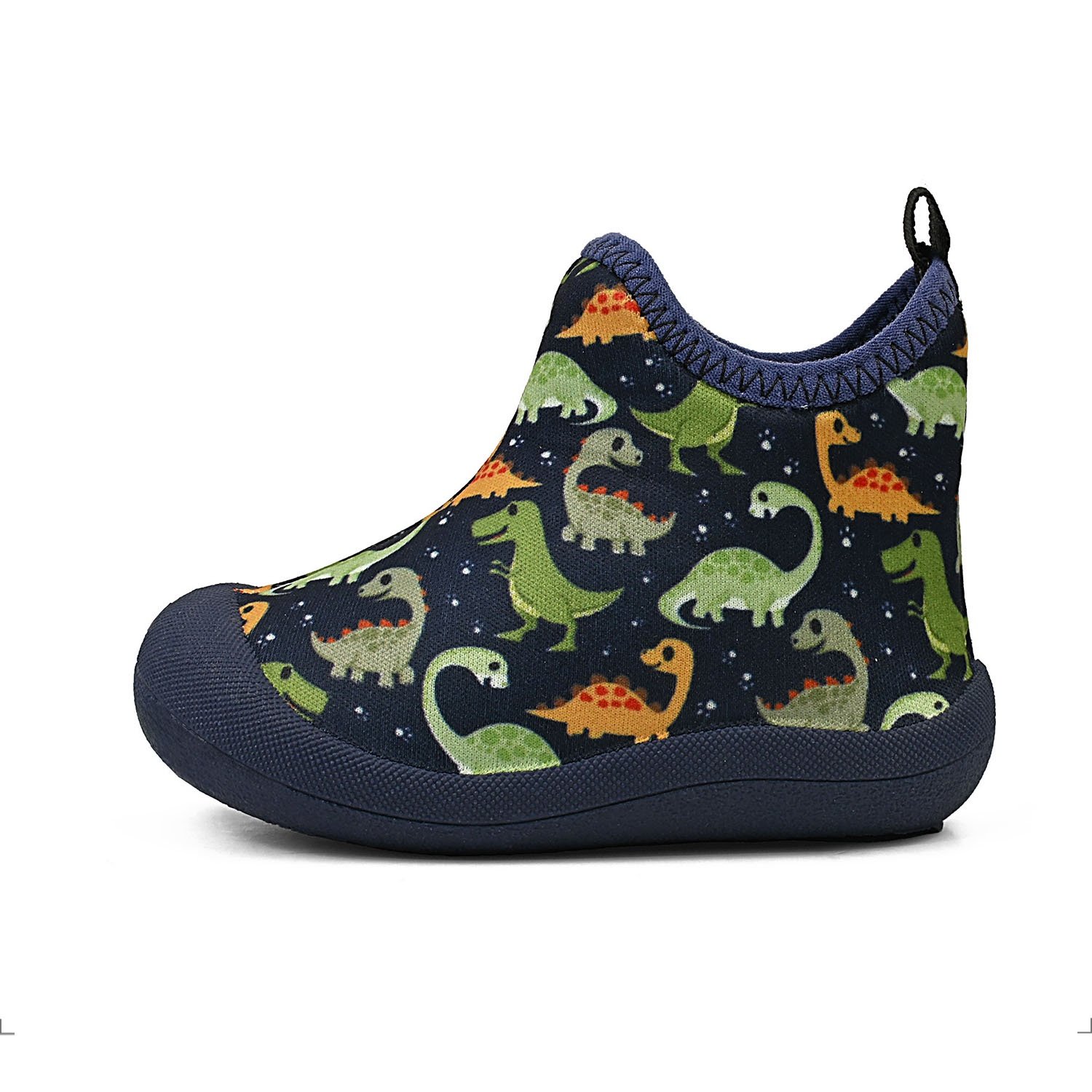 Sapameia Dinossauro Azul Infantil Cano Alto Casual Conforto Bebê Menino Gatatuya Azul Marinho 3