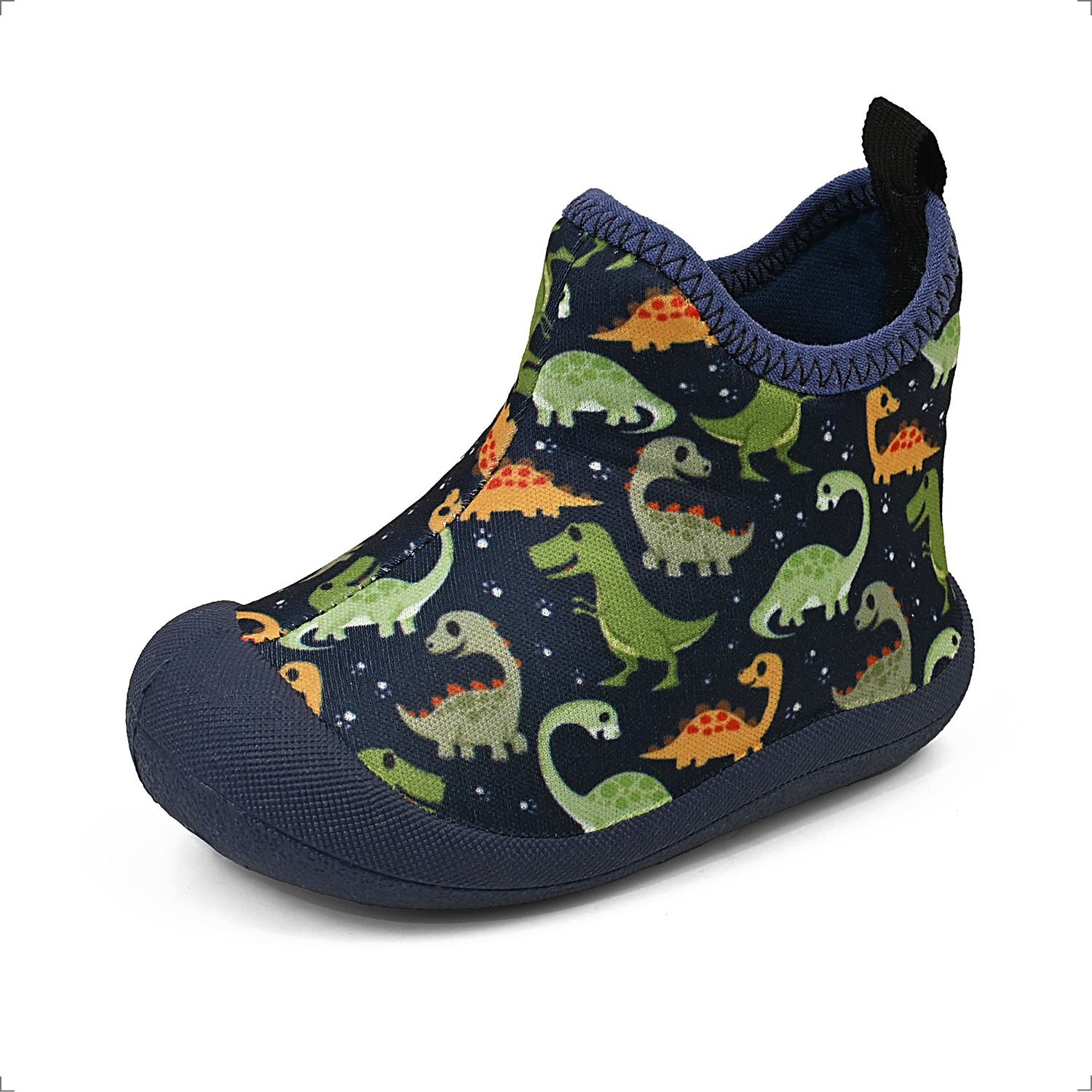 Sapameia Dinossauro Azul Infantil Cano Alto Casual Conforto Bebê Menino Gatatuya Azul Marinho 4