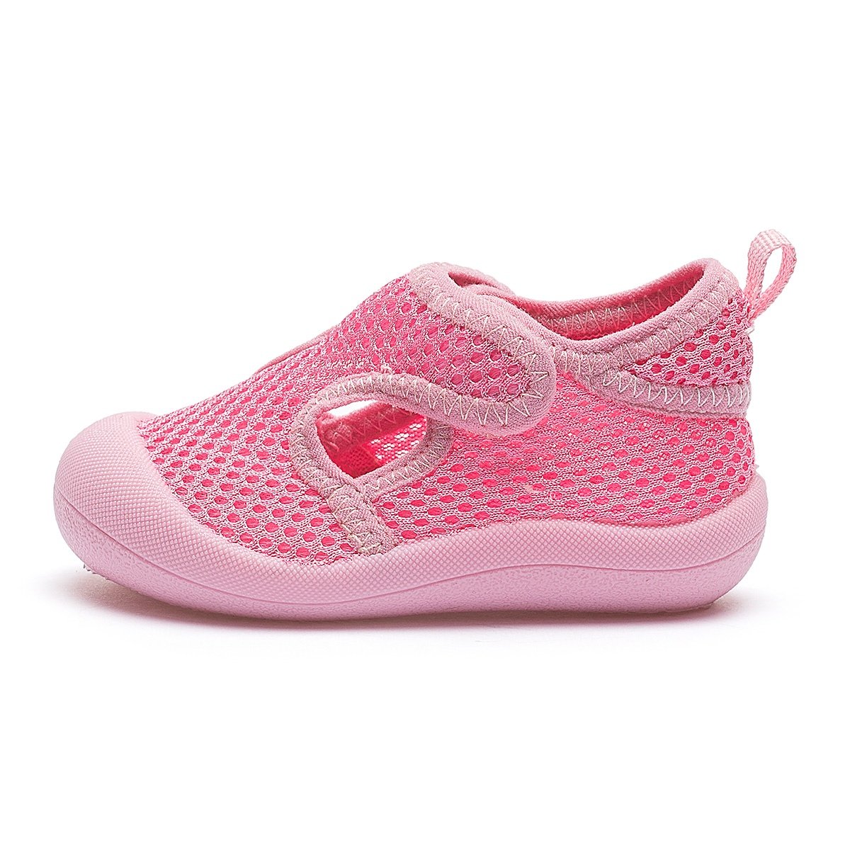 Calce Fácil Infantil Menina Bebê Praia Respirável Rosa Gatatuya Rosa 3