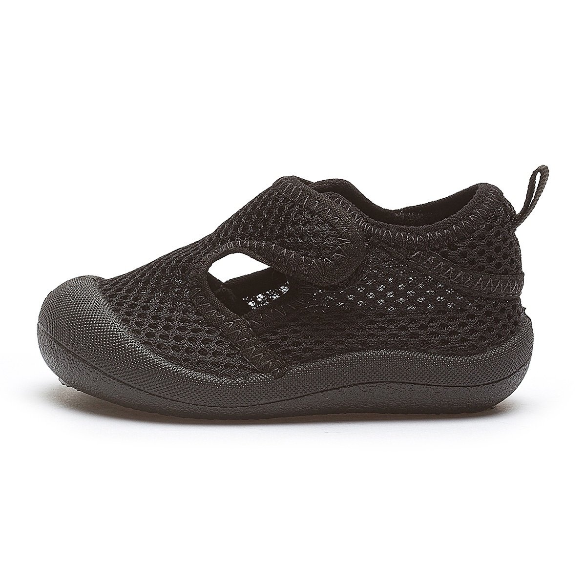 Sapatinho Bebê Menino Infantil Verão Casual Respirável Preto Gatatuya Preto 3