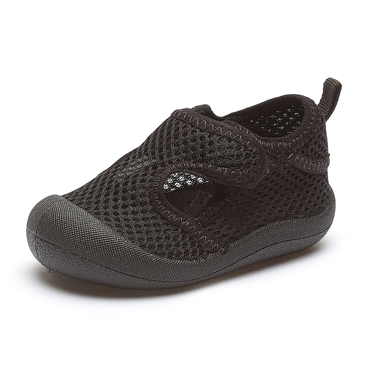Sapatinho Bebê Menino Infantil Verão Casual Respirável Preto Gatatuya Preto 4