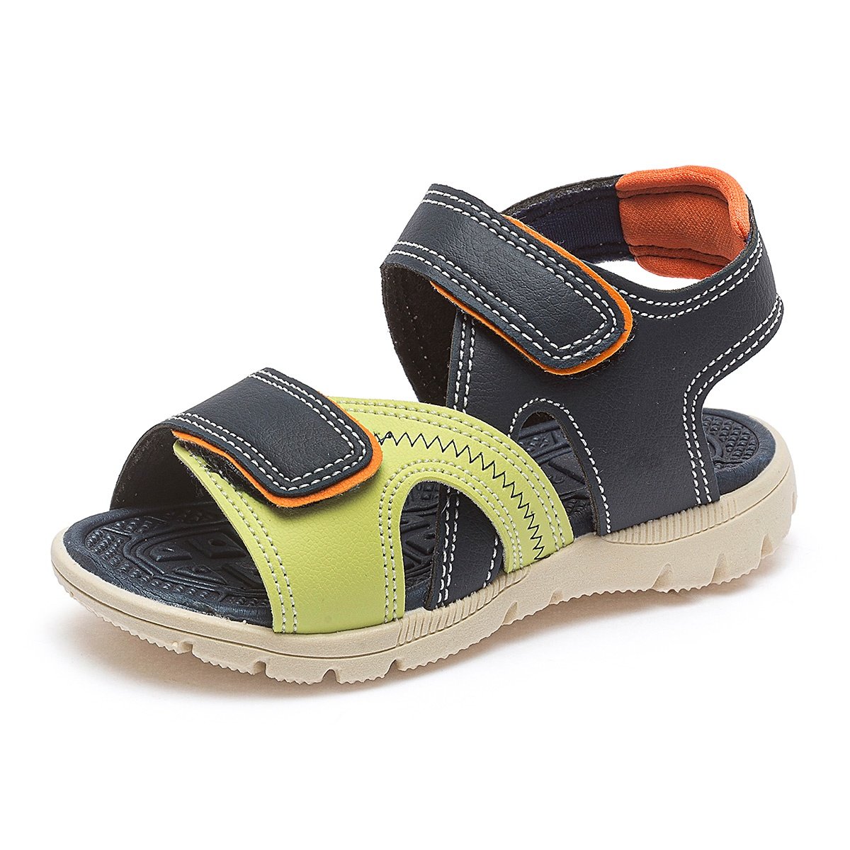 Papete Calce Fácil Infantil Menino Antiderrapante Casual Verão Escolar Azul Gatatuya Preto 4