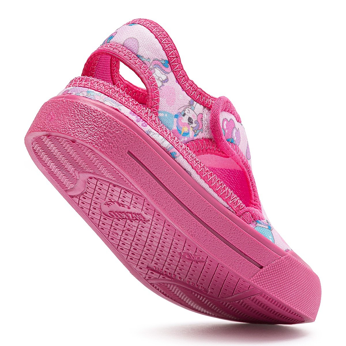 Sandália Papete Infantil Menina Confortável Escolar Antiderrapante Pink Unicórnio Gatatuya Rosa 4