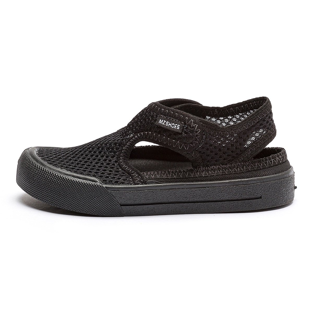 Sandália Papete Infantil Menino Confortável Escolar Antiderrapante Preto Gatatuya Preto 3