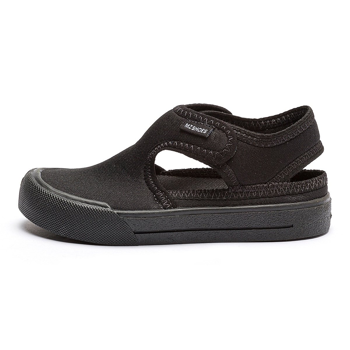 Sandália Papete Infantil Menino Confortável Escolar Antiderrapante Preto Gatatuya Preto 3