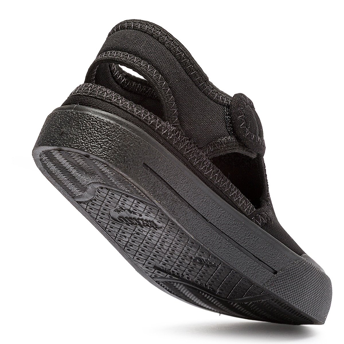 Sandália Papete Infantil Menino Confortável Escolar Antiderrapante Preto Gatatuya Preto 4