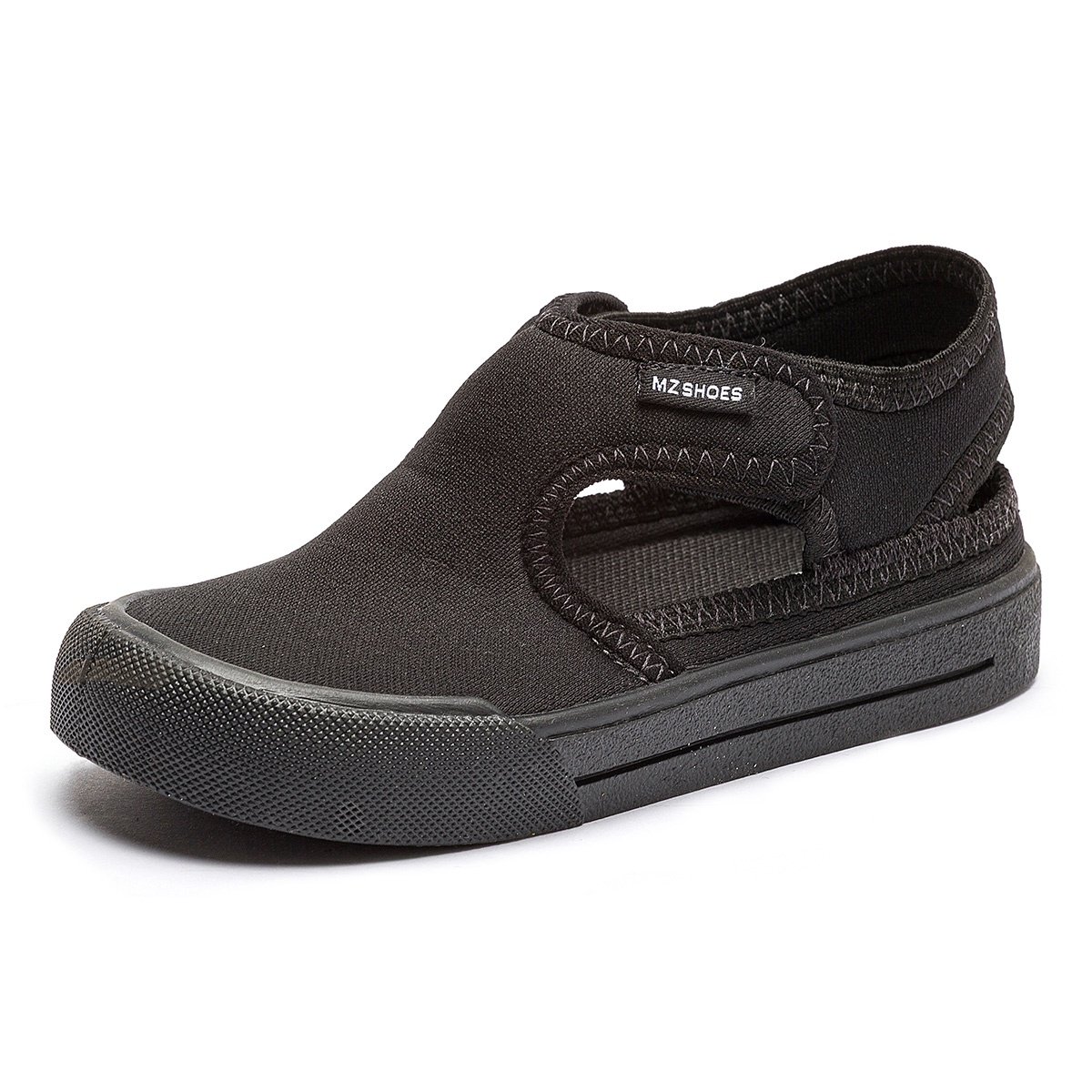 Sandália Papete Infantil Menino Confortável Escolar Antiderrapante Preto Gatatuya Preto 5