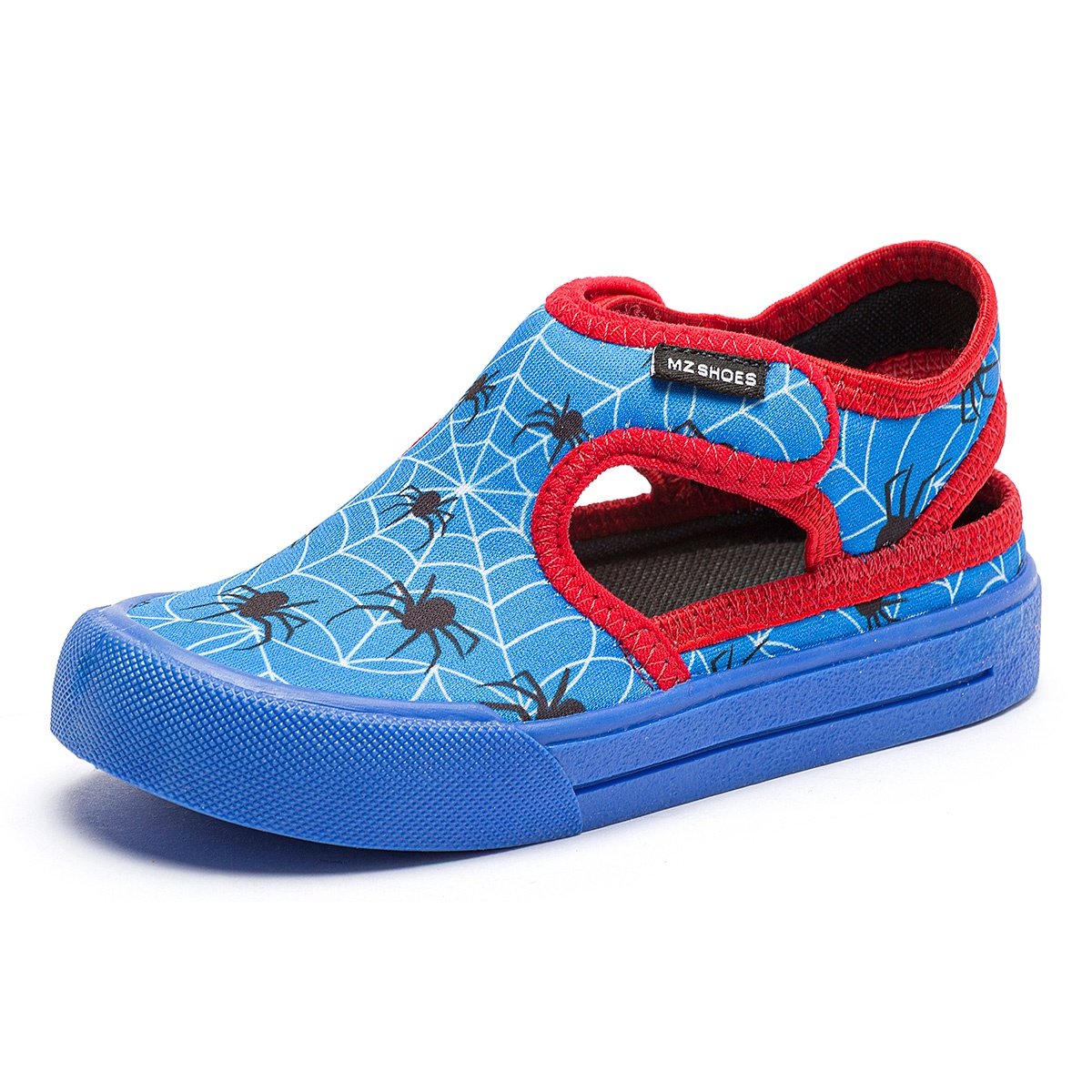 Sandália Papete Infantil Menino Confortável Escolar Antiderrapante Azul Aranha Gatatuya Azul 5