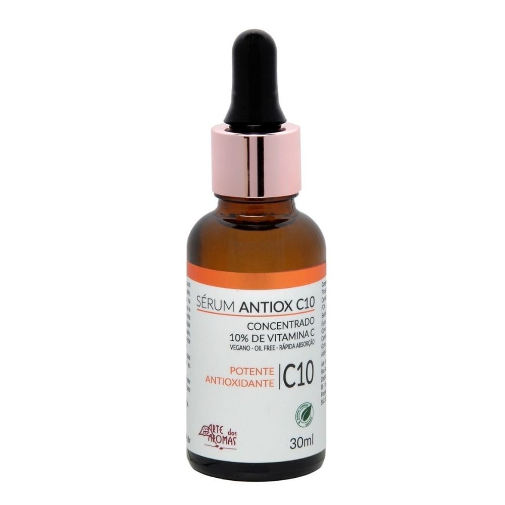 Sérum Facial Antiox C10 com Vitamina C 10% 30ml - Arte dos Aromas