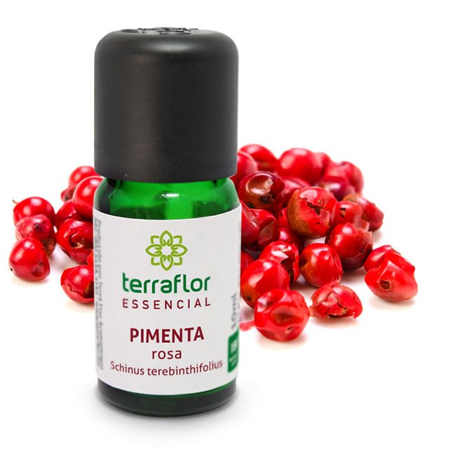 Óleo Essencial de Pimenta Rosa 10ml – TerraFlor 10ml 2