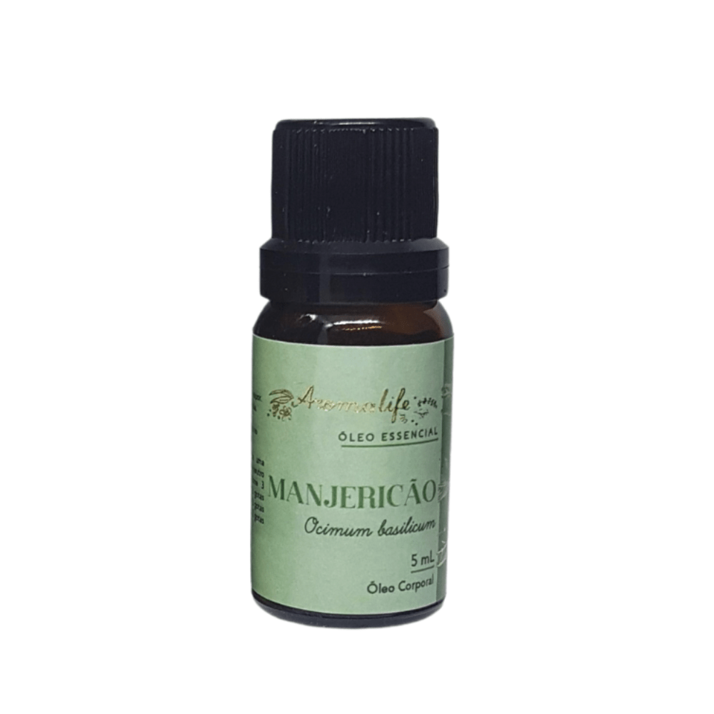 Óleo Essencial Manjericão Orgânico 5ml - Aromalife