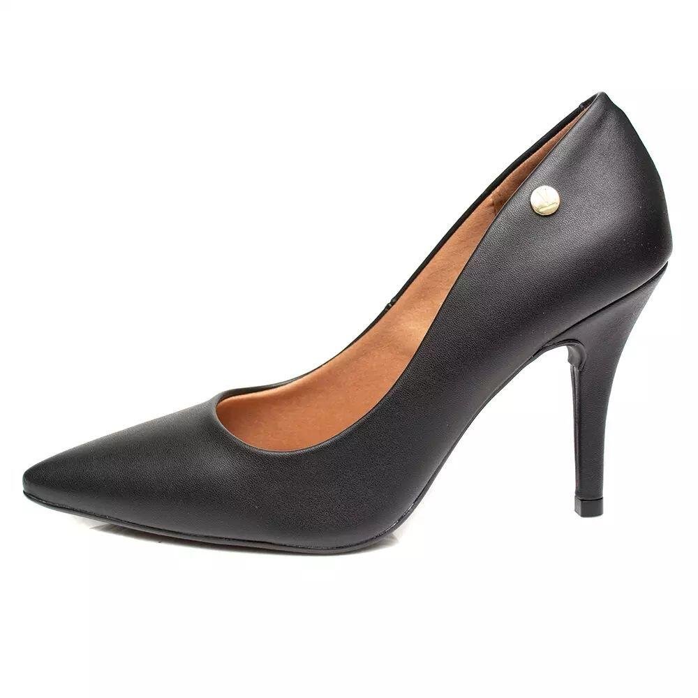 Scarpin Feminino Vizzano Salto Alto Bico Fino 1184.1101 Preto 3