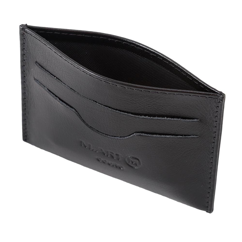 Porta Cartão Mariart Em Couro 158 Preto 2