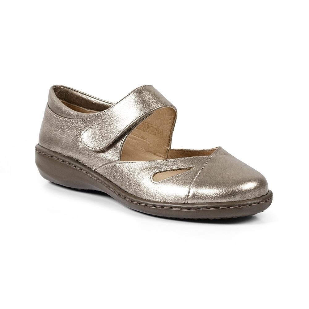 Sapato Feminino Enjoy Opananken 63807 Prata 1