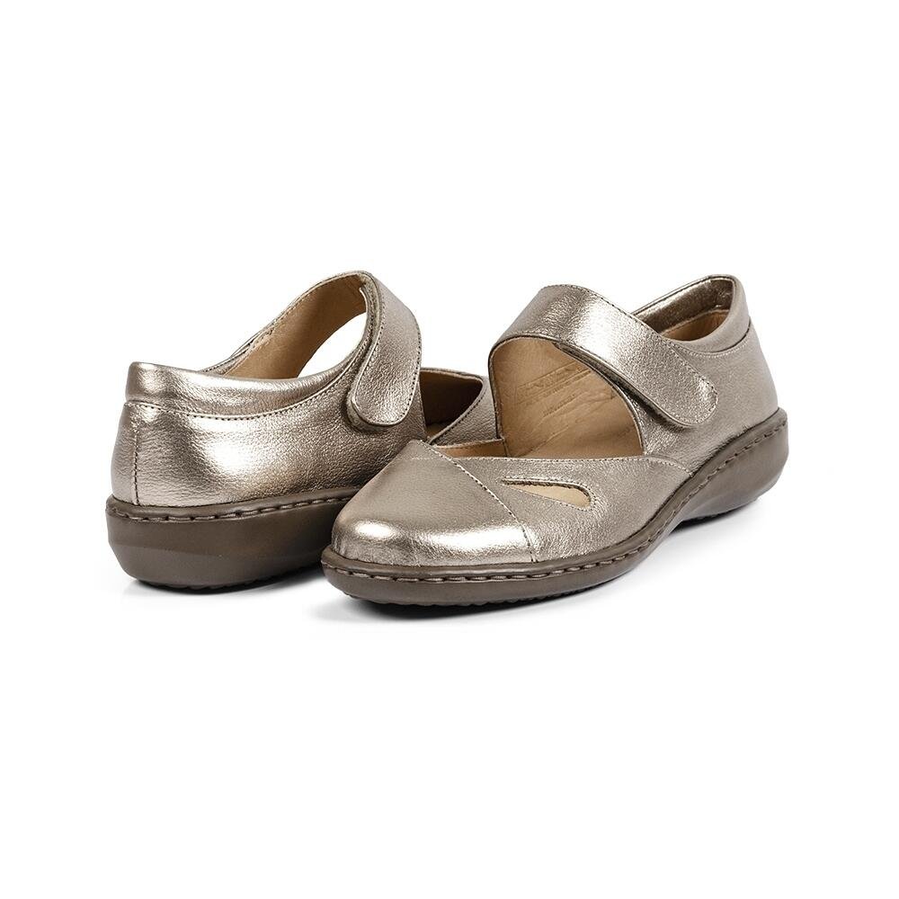 Sapato Feminino Enjoy Opananken 63807 Prata 4