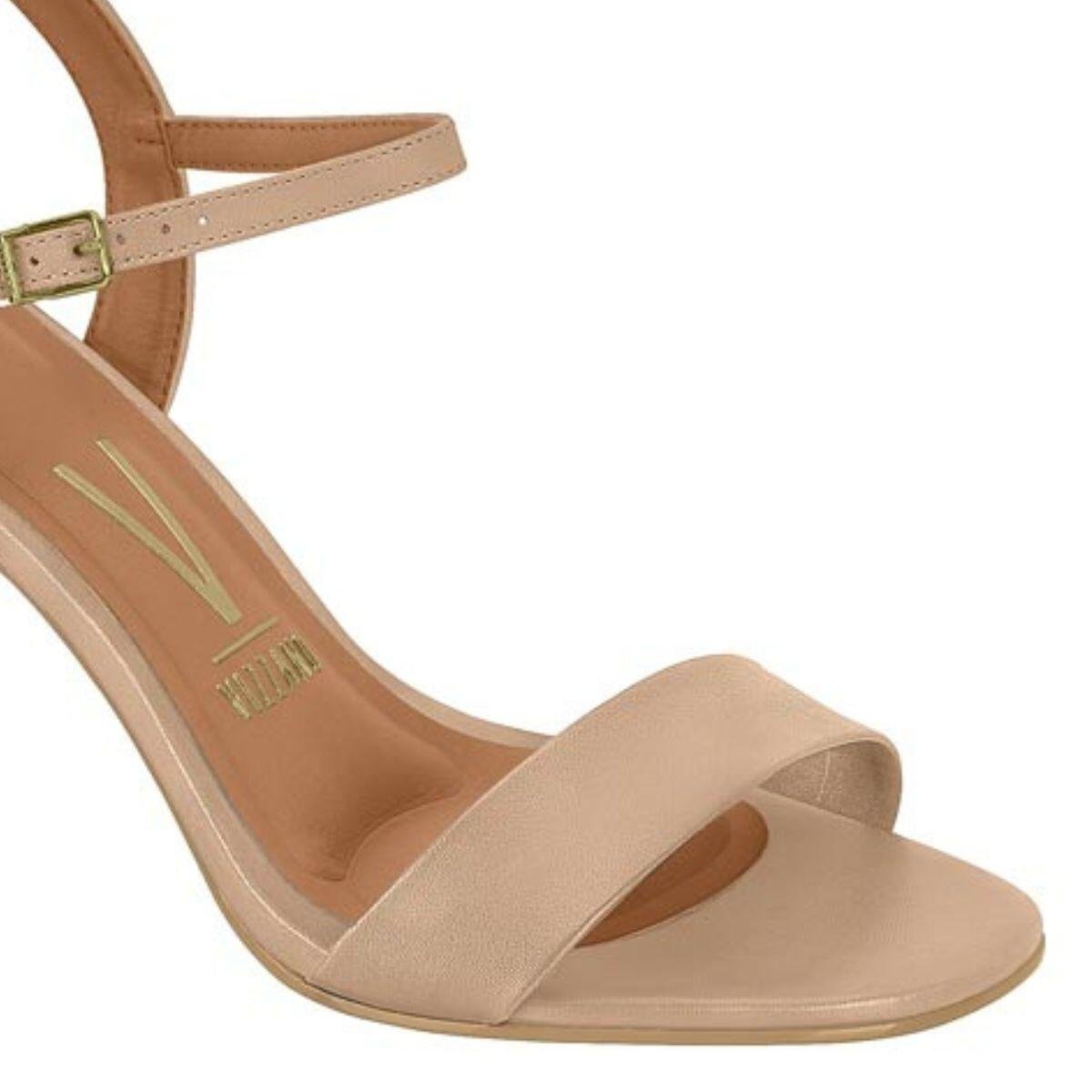 Sandália Feminina Vizzano Salto Alto Taça Pelica 6517.100 Bege 3