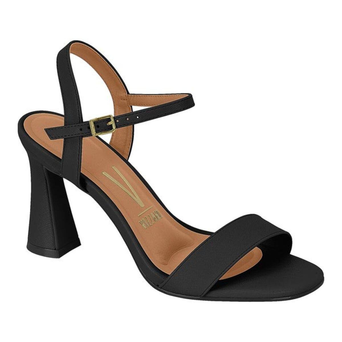 Salto Alto Tenis Cano Alto Vizzano Preto Vizzano Feminino Tenis