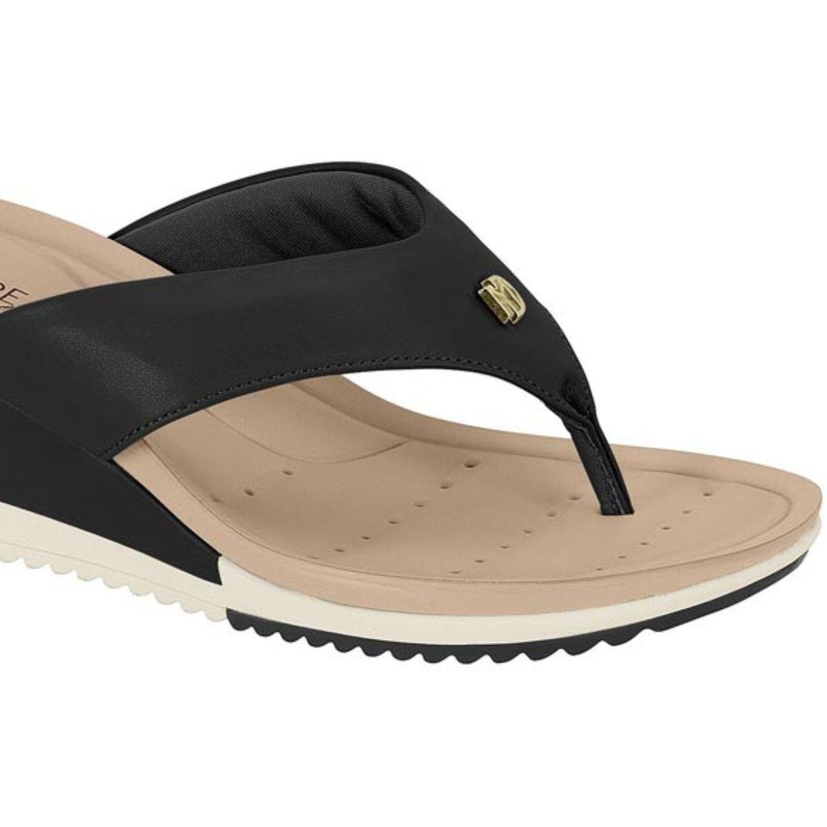Tamanco Feminino Modare Napa Dedo Anabela 77123.149 Preto 3