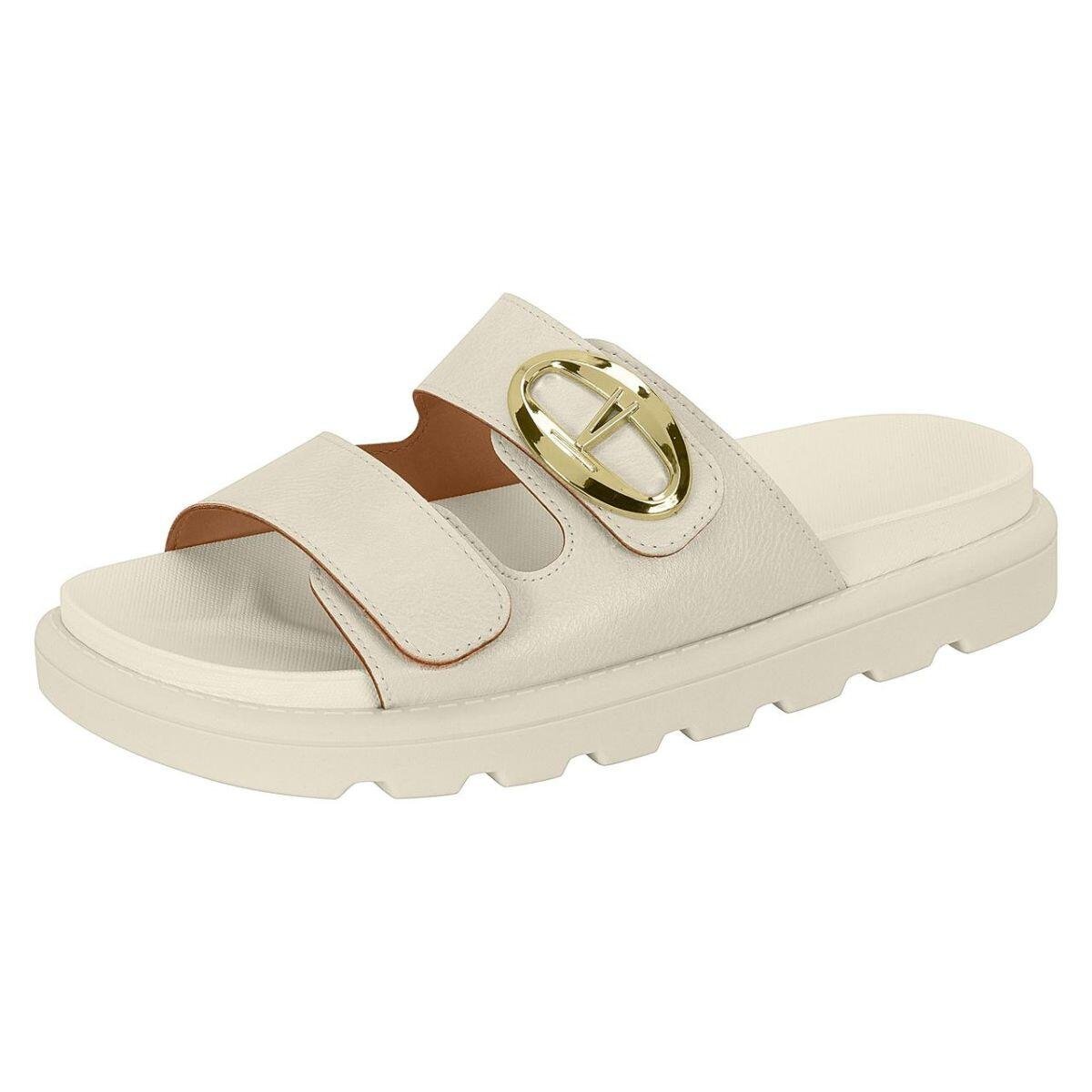 Papete Feminina Vizzano Flatform Pelica 6510.115 Branco 2