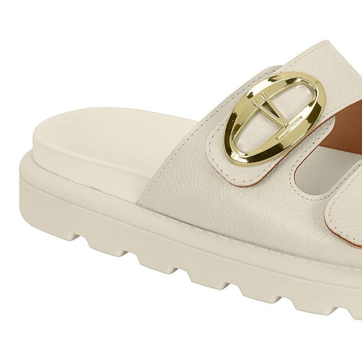 Papete Feminina Vizzano Flatform Pelica 6510.115 Branco 4