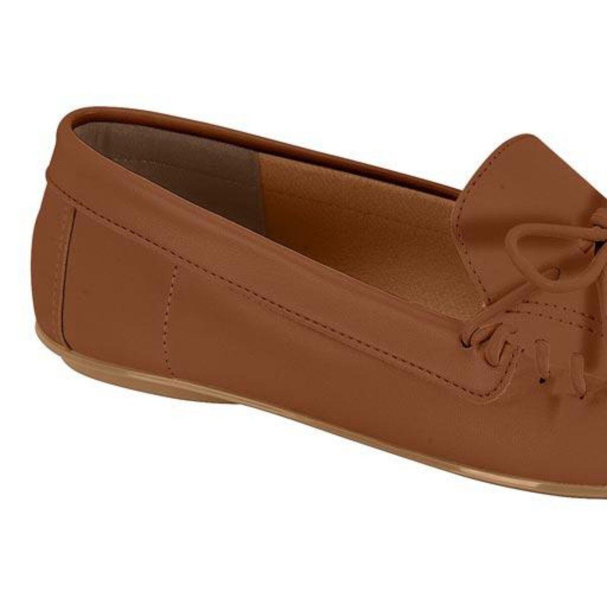 Mocassim Feminino Vizzano Laço Pelica 1465.101 Marrom 3