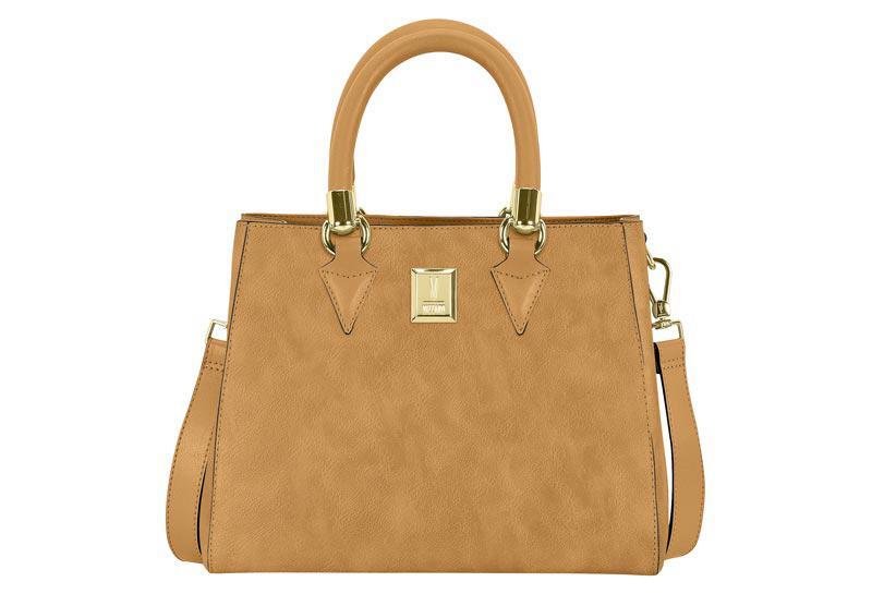 Bolsa Feminina Vizzano Tote Transverssal 2 Em 1 10087.1 Bege 1