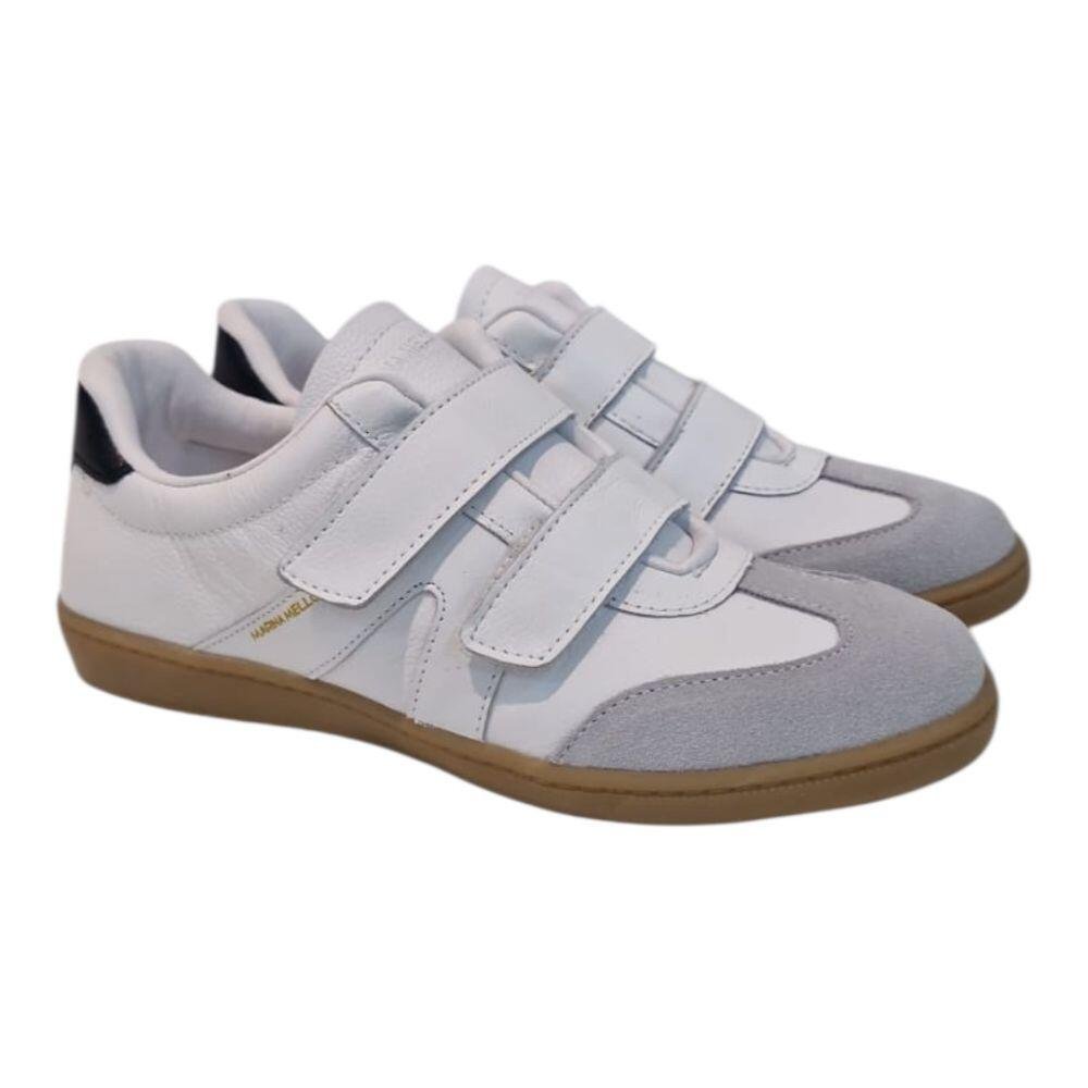 Tênis Feminino Marina Mello em Couro 12183 Branco 2