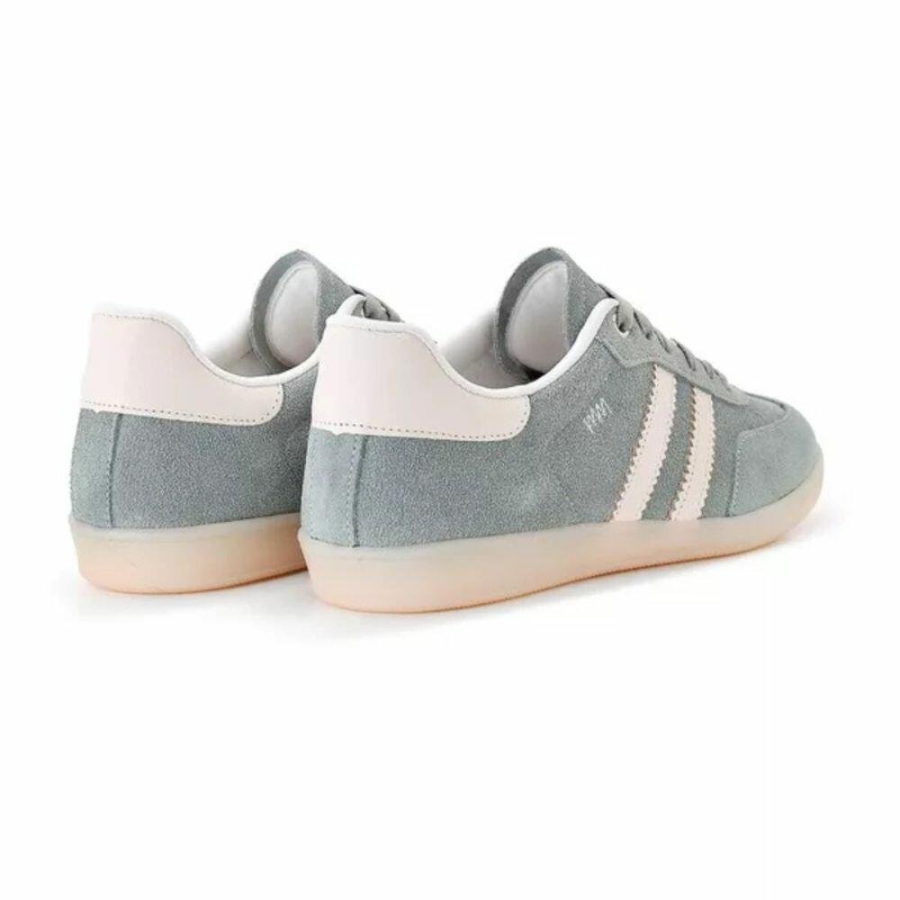 Tênis Feminino Emma Marina Mello em Couro 12154 Cinza 3