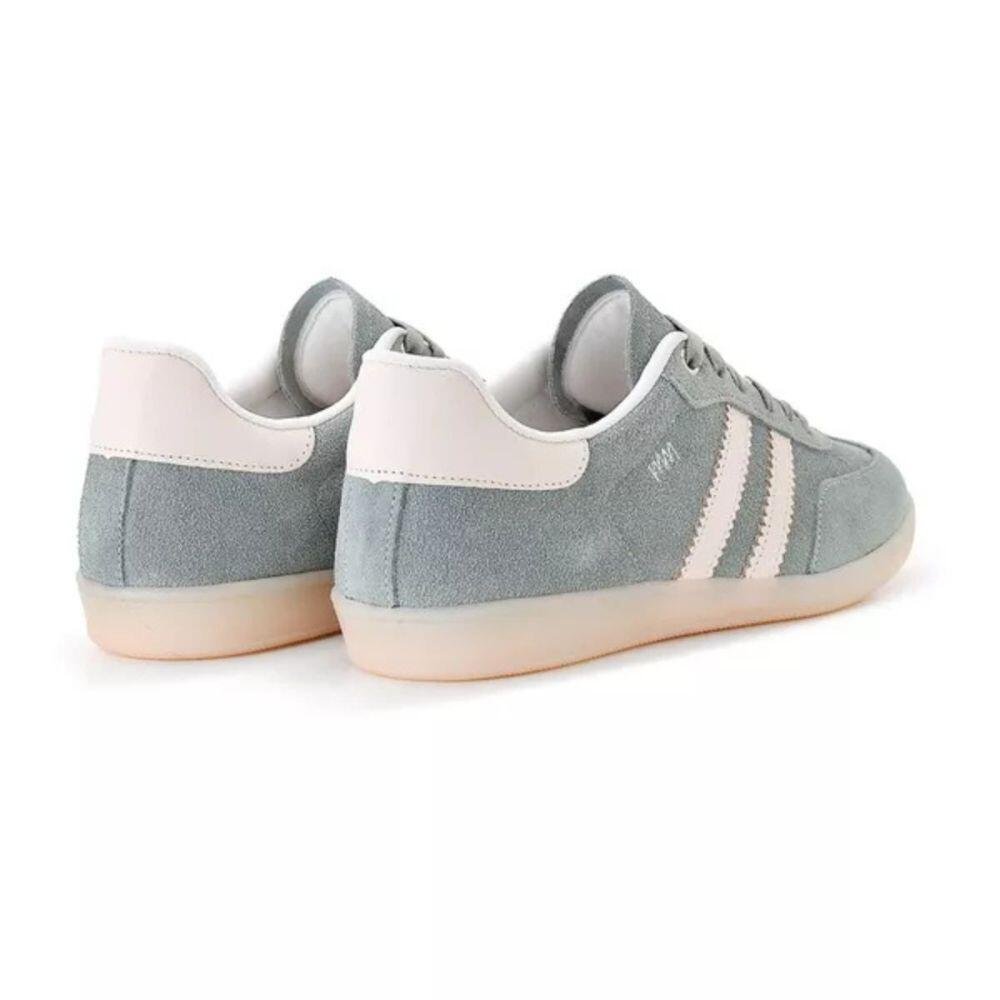 Tênis Feminino Emma Marina Mello em Couro 12154 Cinza 3