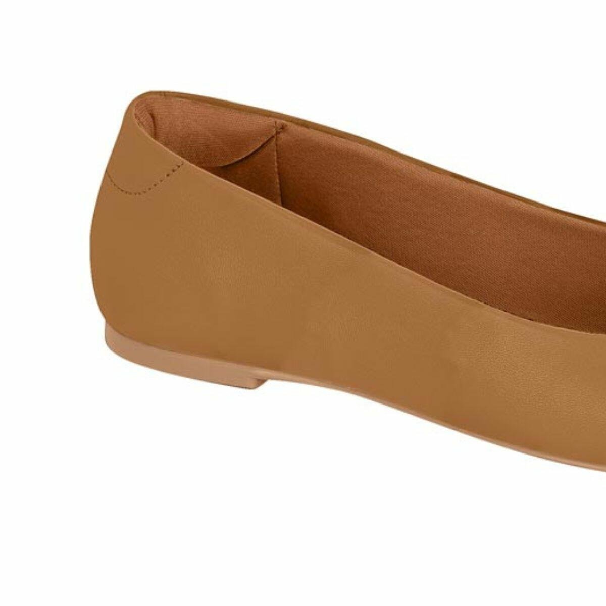 Sapatilha Vizzano Feminina Laço Bico Redondo 1443 Nude 3