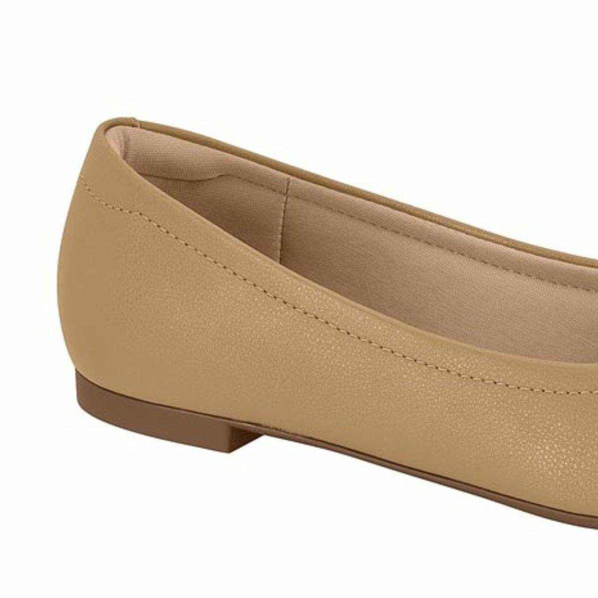Sapatilha Feminina Modare Ultraconforto Bico Fino 7334.244 Bege 3