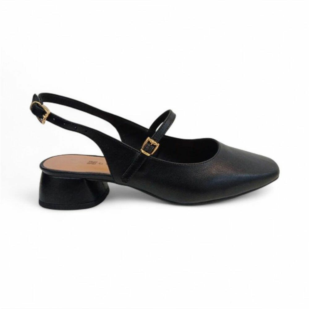 Sapato Slingback Feminino Neftali em Couro 33085