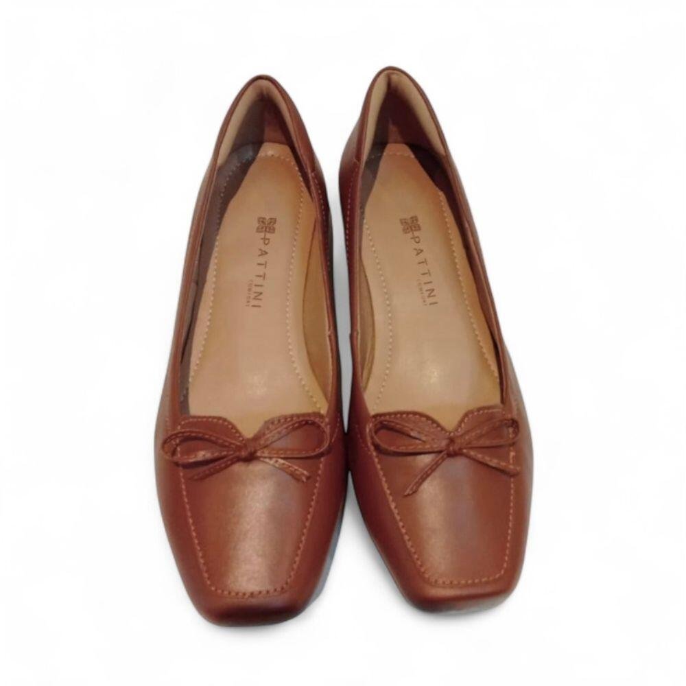 Mocassim Pattini em Couro 2115 Marrom 3