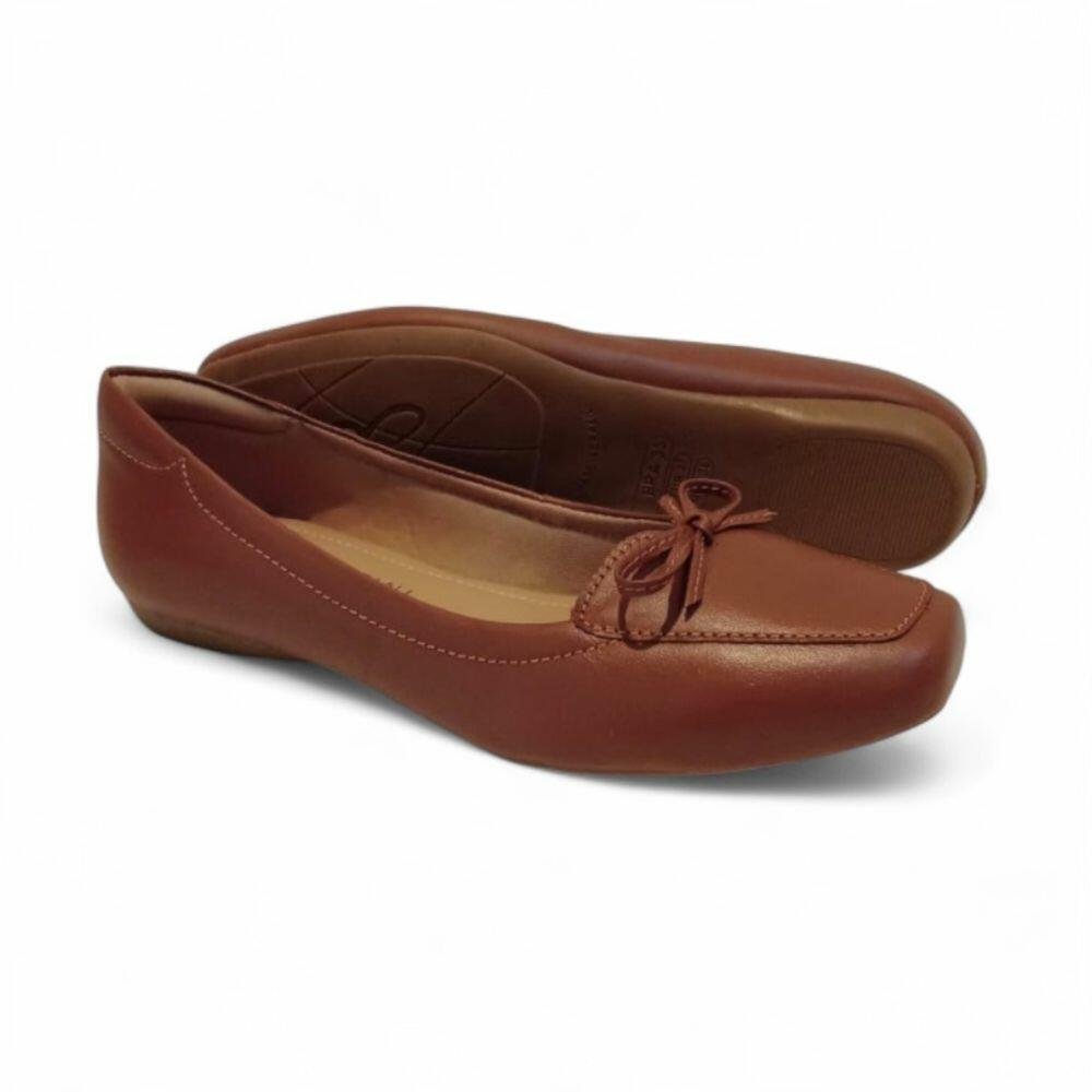 Mocassim Pattini em Couro 2115 Marrom 4