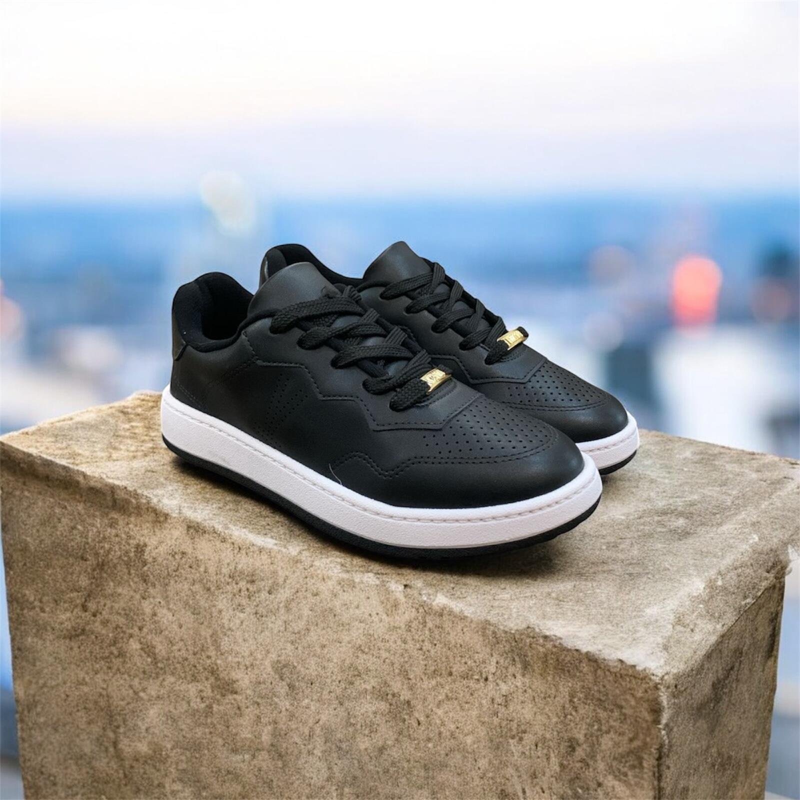 Tênis Feminino Vizzano Casual Pelica Garda 1466.100 Preto 4