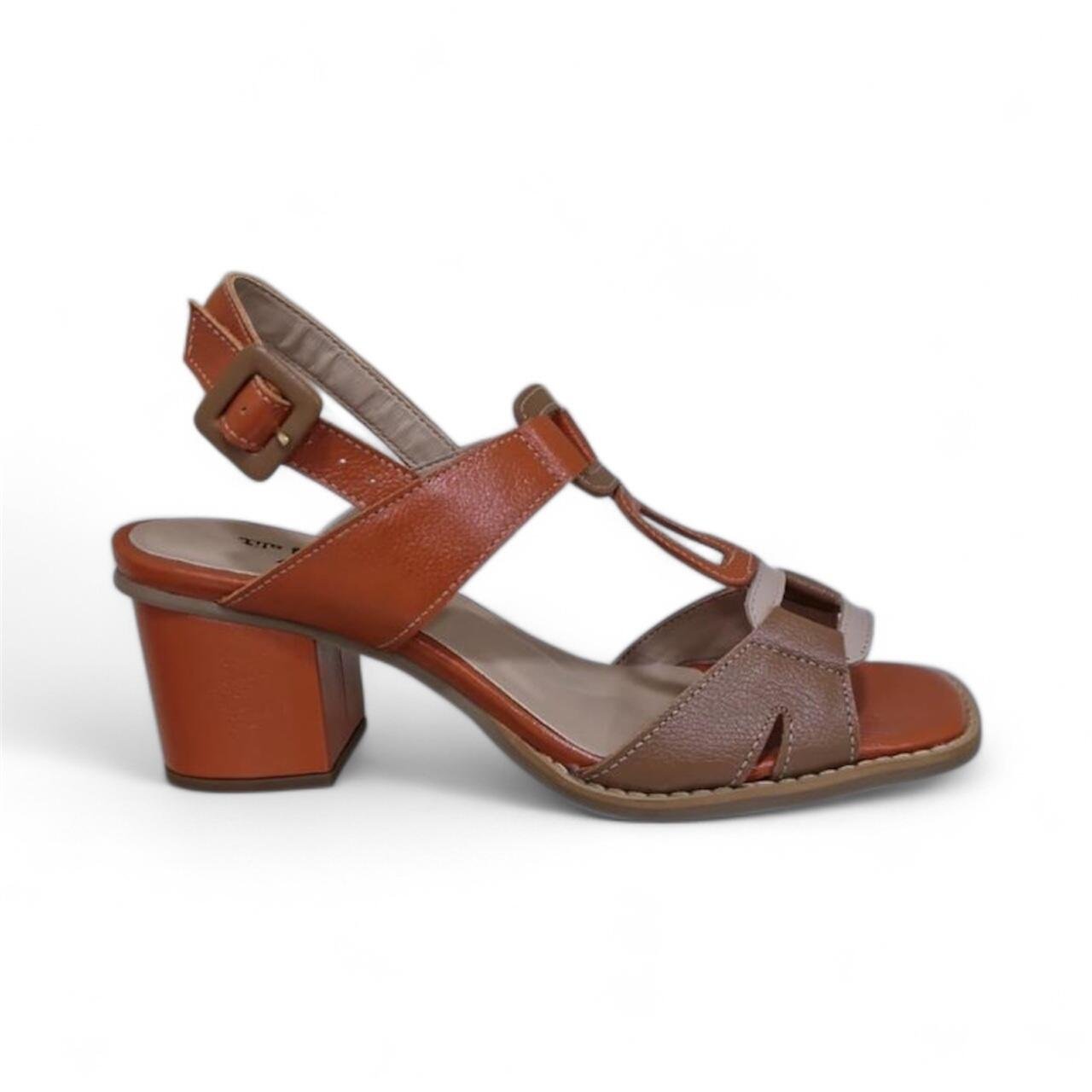 Sandália Feminina Dinapoli em Couro 400-74