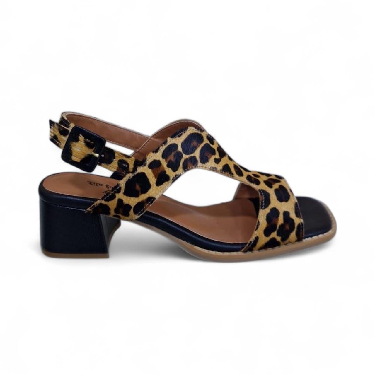 Sandália Feminina Dinapoli em Couro 916-05