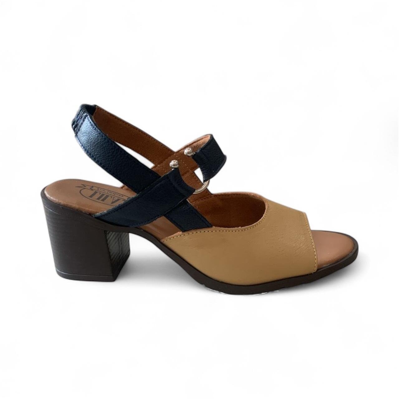 Sandália Feminina Balatore Paris em Couro LD156