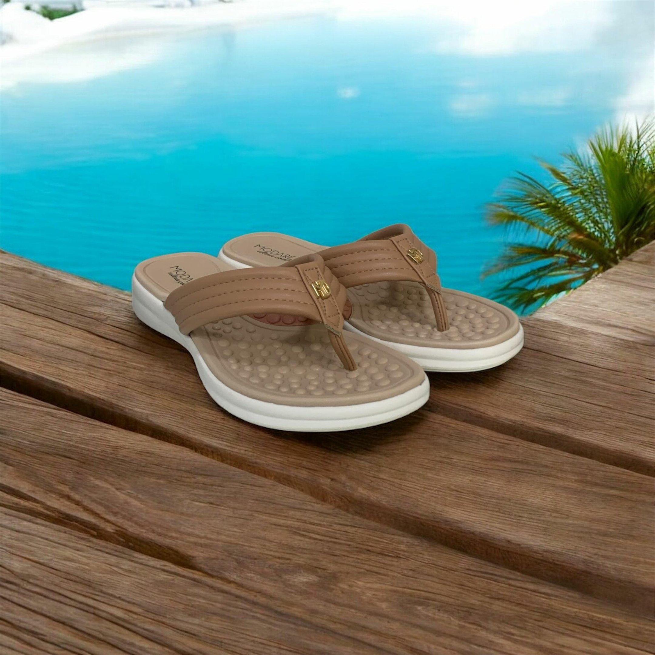 Chinelo Modare Sense Flex Conforto 7174.105 Marrom 3