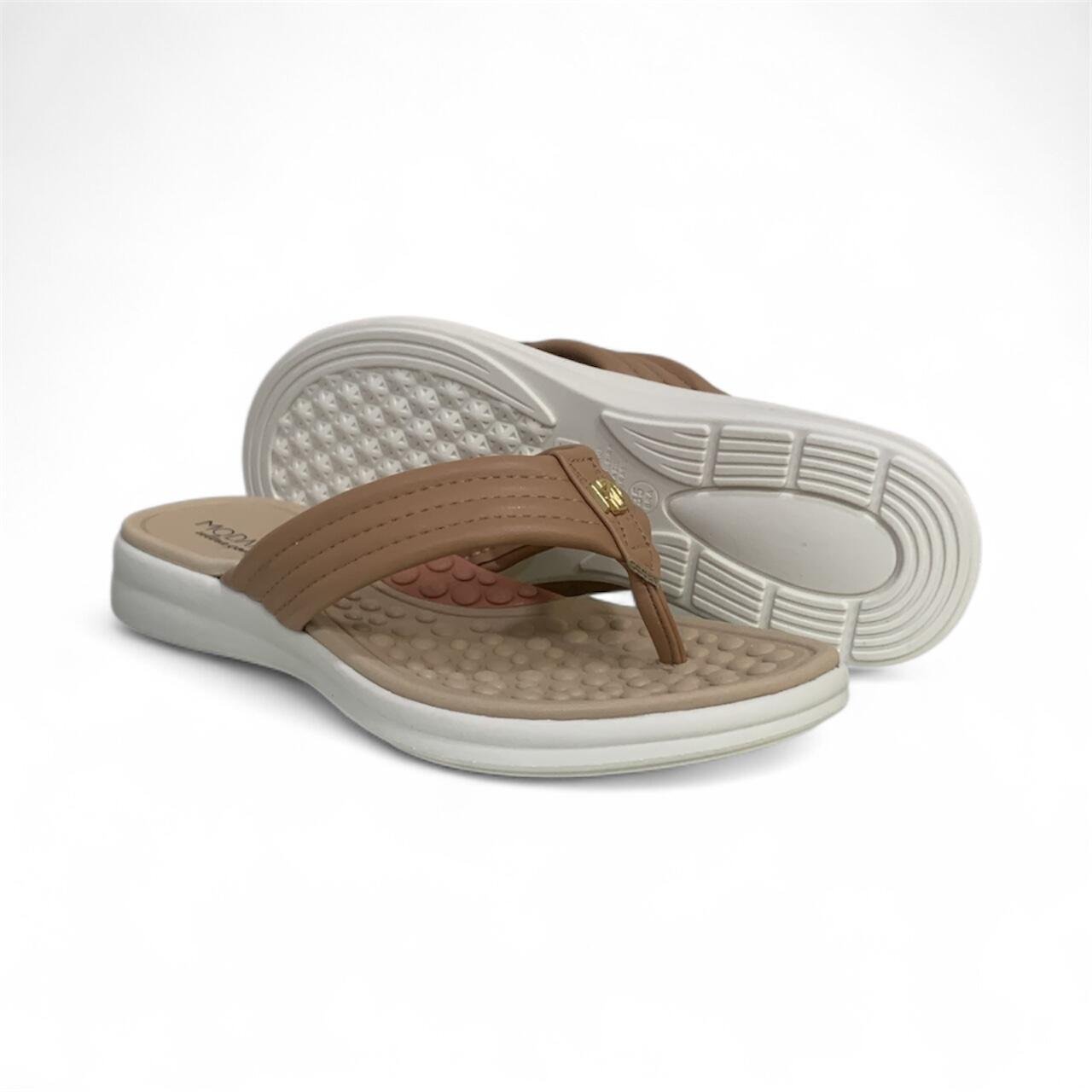 Chinelo Modare Sense Flex Conforto 7174.105 Marrom 4