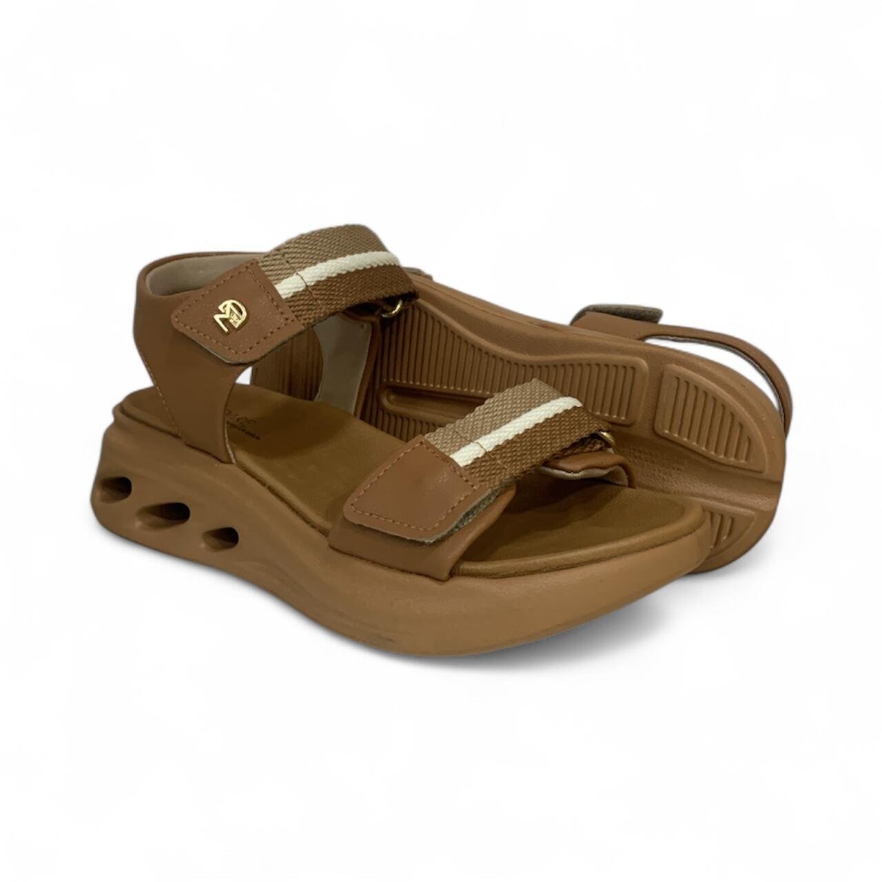 Sandália Feminina Modare Conforto 7215.104 Marrom 4